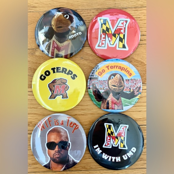 University of Maryland Terrapins Game Day Pins - Picture 8 of 9